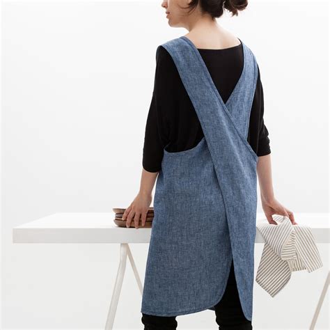 japanese apron cross back|japanese crossback apron.